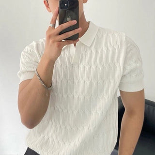 Poloshirt für Herren - Stilvolles Polo-Shirt mit kurzen Ärmeln für Sommer