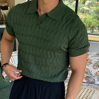 Poloshirt für Herren - Stilvolles Polo-Shirt mit kurzen Ärmeln für Sommer
