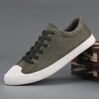 Ganti Canvas Sneakers | Premium Stilvolle moderne Herrenschuhe mit flacher Sohle