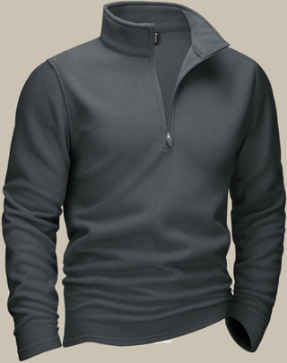 Castro Zip Pulli | Lässiger, warmer Halbzip-Pullover für Herren mit Reißverschluss