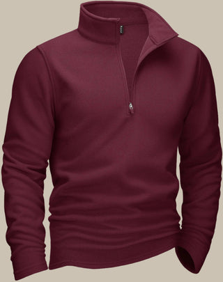 Castro Zip Pulli | Lässiger, warmer Halbzip-Pullover für Herren mit Reißverschluss